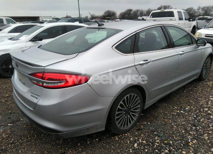 Photo 4 of 2018 Ford Fusion HYBRID TITANIUM (VIN 3FA6P0RUXJR207174)