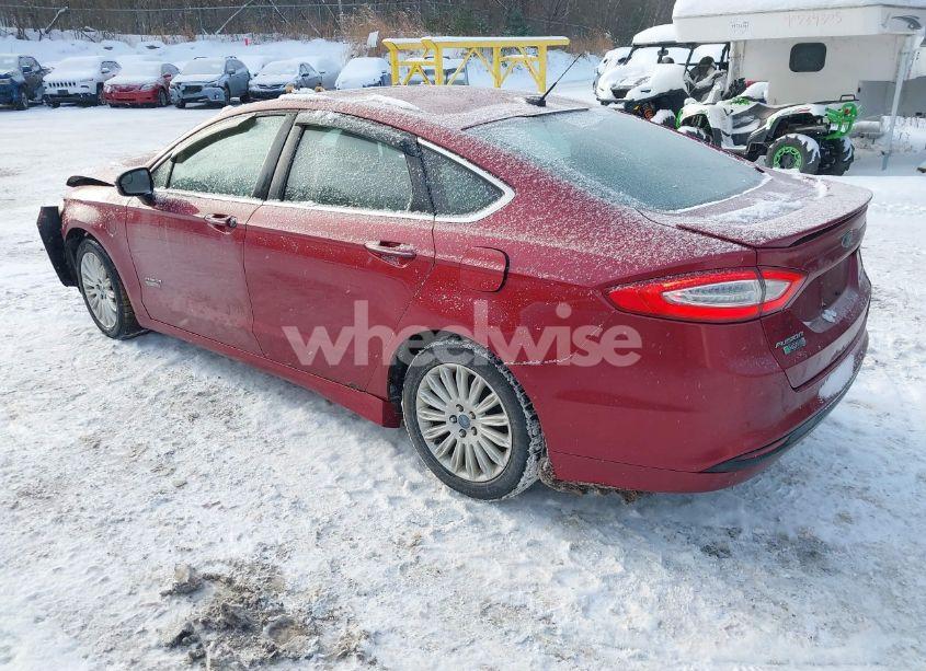 Photo 3 of 2014 Ford Fusion ENERGI TITANIUM (VIN 3FA6P0SU0ER100781)