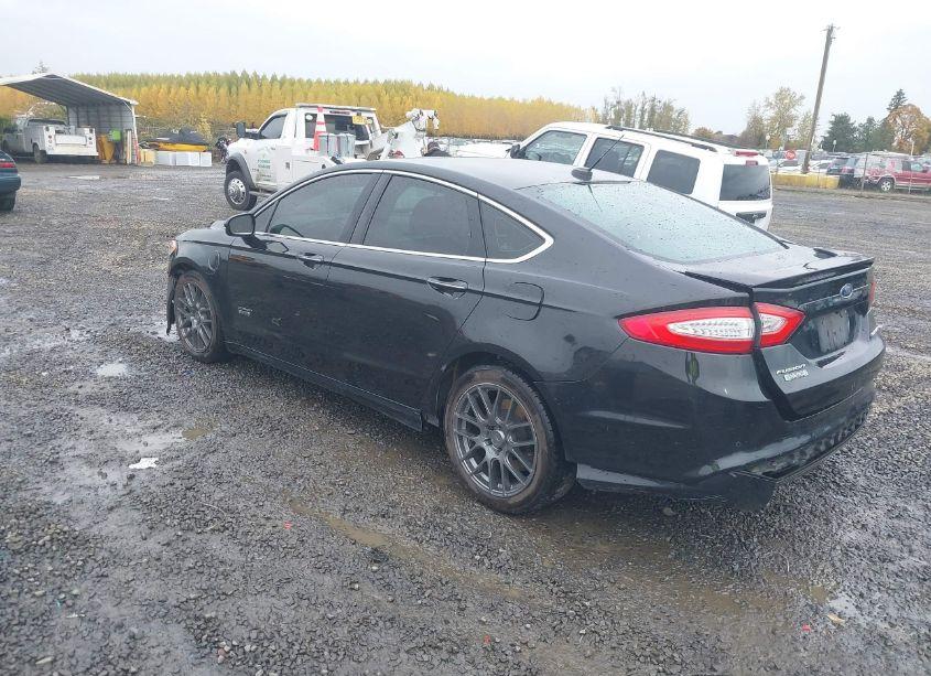 Photo 3 of 2014 Ford Fusion ENERGI TITANIUM (VIN 3FA6P0SU0ER112428)