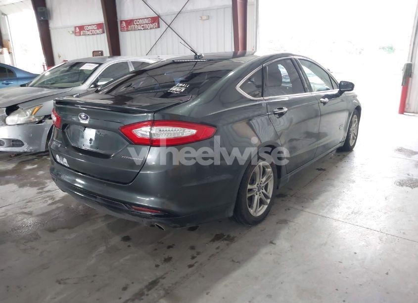 Photo 4 of 2015 Ford Fusion ENERGI TITANIUM (VIN 3FA6P0SU0FR253548)