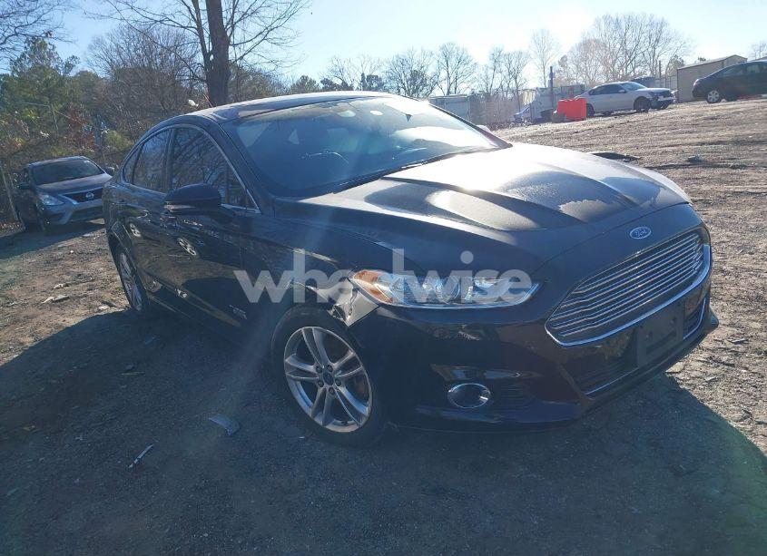 2016 Ford Fusion ENERGI TITANIUM (VIN 3FA6P0SU0GR242616) main photo