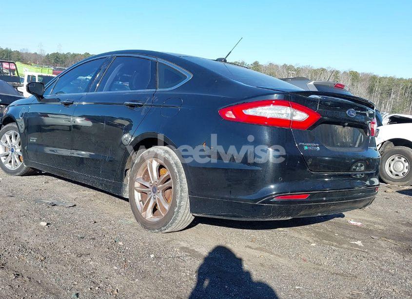 Photo 3 of 2016 Ford Fusion ENERGI TITANIUM (VIN 3FA6P0SU0GR242616)