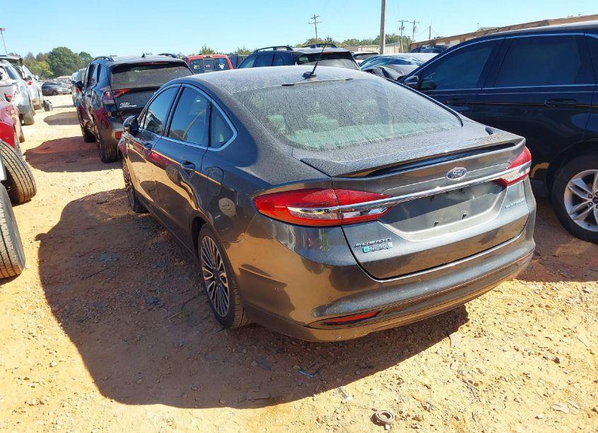 Photo 3 of 2017 Ford Fusion ENERGI PLATINUM (VIN 3FA6P0SU0HR175677)