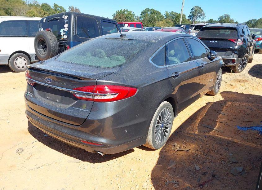 Photo 4 of 2017 Ford Fusion ENERGI PLATINUM (VIN 3FA6P0SU0HR175677)