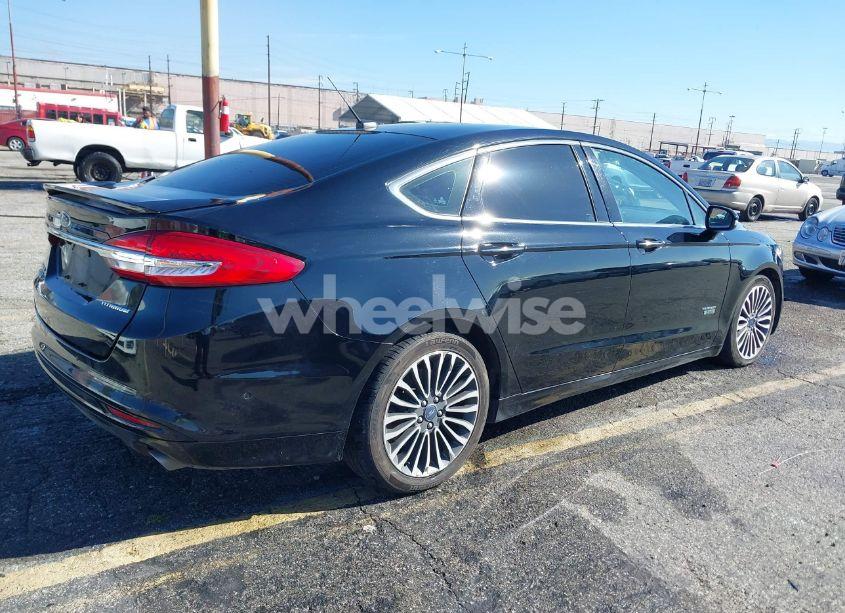 Photo 4 of 2017 Ford Fusion ENERGI TITANIUM (VIN 3FA6P0SU1HR116976)