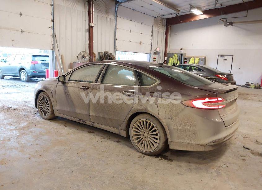 Photo 3 of 2017 Ford Fusion ENERGI TITANIUM (VIN 3FA6P0SU1HR147273)