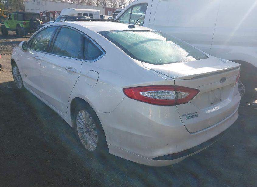 Photo 3 of 2014 Ford Fusion ENERGI TITANIUM (VIN 3FA6P0SU2ER356713)