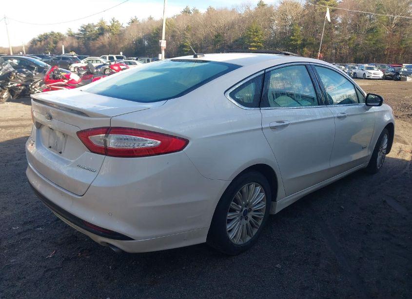 Photo 4 of 2014 Ford Fusion ENERGI TITANIUM (VIN 3FA6P0SU2ER356713)