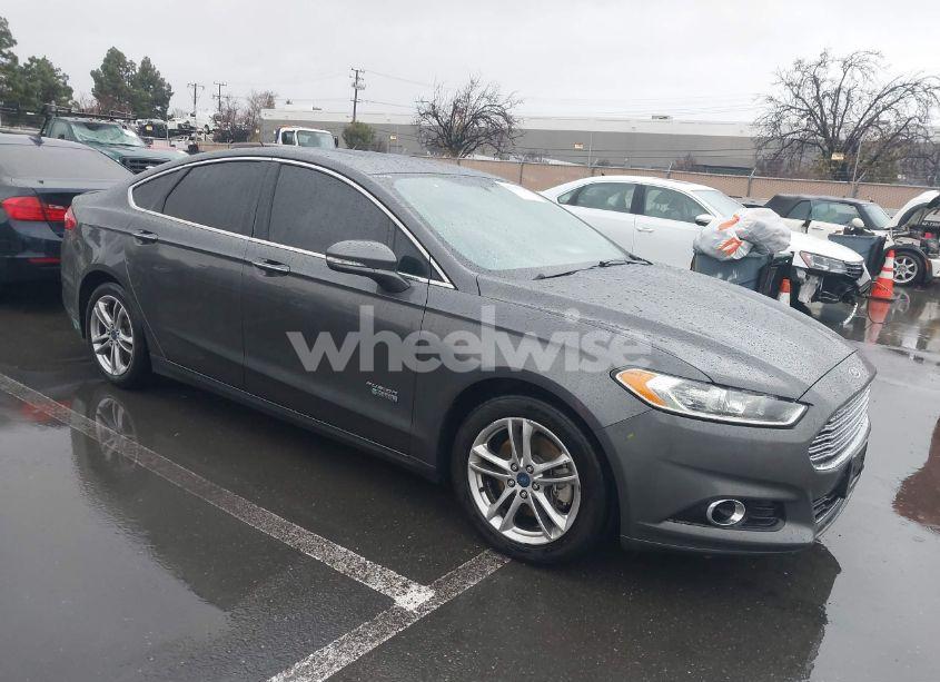 2015 Ford Fusion ENERGI TITANIUM (VIN 3FA6P0SU2FR173958) main photo
