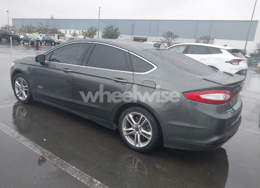 Photo 3 of 2015 Ford Fusion ENERGI TITANIUM (VIN 3FA6P0SU2FR173958)