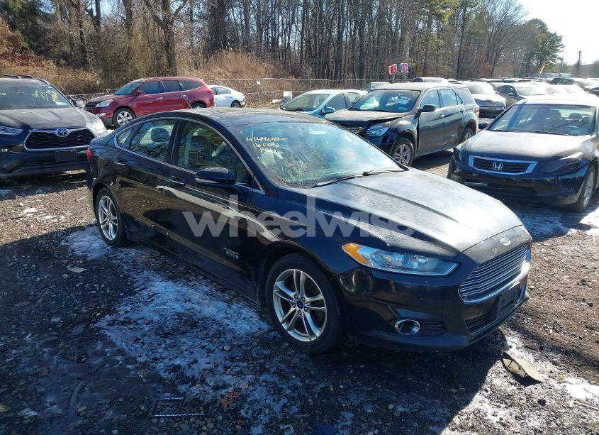 2016 Ford Fusion ENERGI TITANIUM (VIN 3FA6P0SU2GR162380) main photo