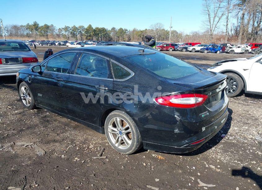Photo 3 of 2016 Ford Fusion ENERGI TITANIUM (VIN 3FA6P0SU2GR162380)