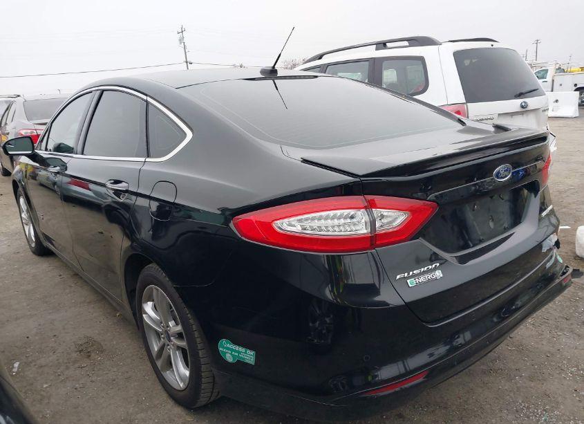 Photo 3 of 2016 Ford Fusion ENERGI TITANIUM (VIN 3FA6P0SU2GR229947)