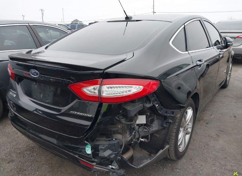 Photo 4 of 2016 Ford Fusion ENERGI TITANIUM (VIN 3FA6P0SU2GR229947)
