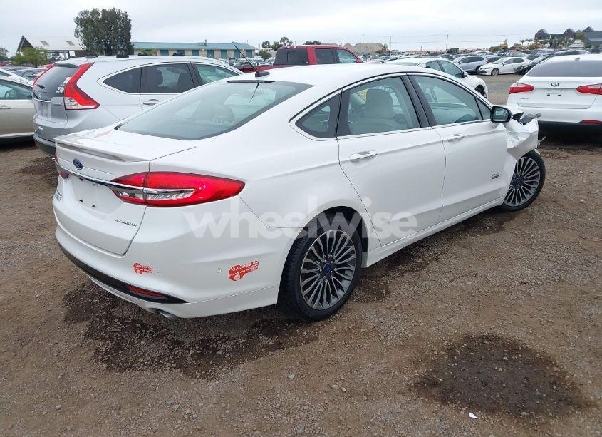 Photo 4 of 2017 Ford Fusion ENERGI TITANIUM (VIN 3FA6P0SU2HR379834)