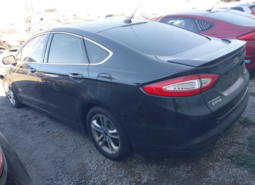 Photo 3 of 2015 Ford Fusion ENERGI TITANIUM (VIN 3FA6P0SU3FR147496)
