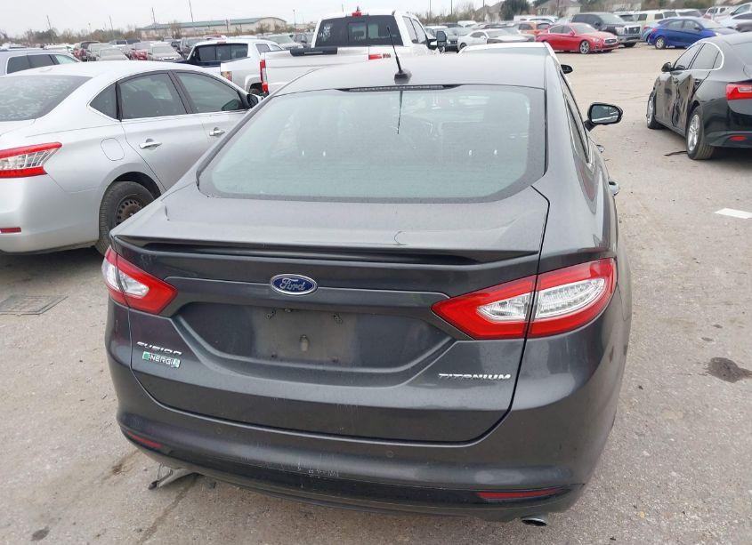 Photo 16 of 2015 Ford Fusion ENERGI TITANIUM (VIN 3FA6P0SU3FR205395)