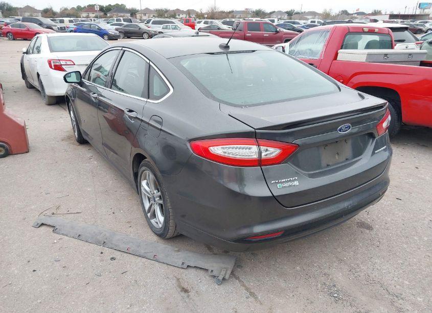 Photo 3 of 2015 Ford Fusion ENERGI TITANIUM (VIN 3FA6P0SU3FR205395)