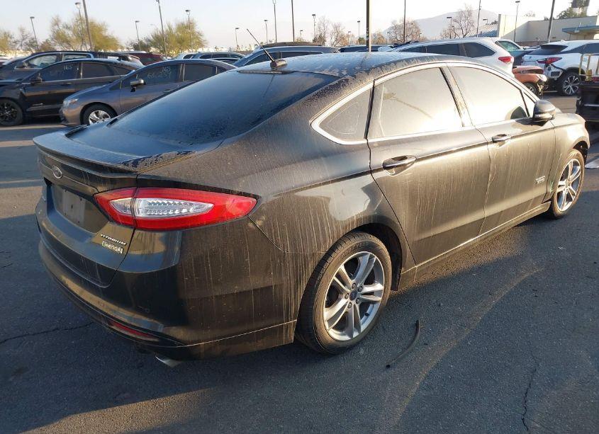 Photo 4 of 2015 Ford Fusion ENERGI TITANIUM (VIN 3FA6P0SU3FR280906)