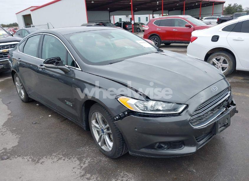 2016 Ford Fusion ENERGI TITANIUM (VIN 3FA6P0SU3GR270538) main photo