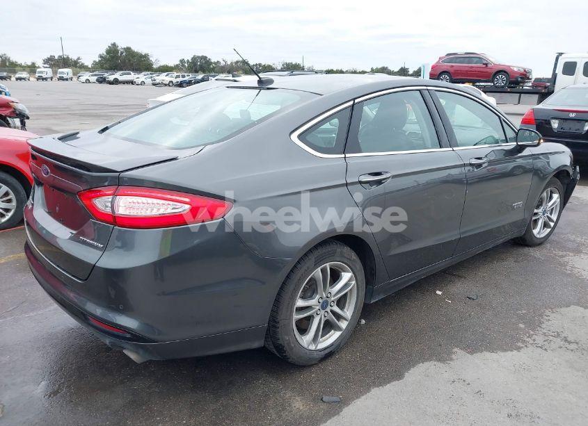 Photo 4 of 2016 Ford Fusion ENERGI TITANIUM (VIN 3FA6P0SU3GR270538)