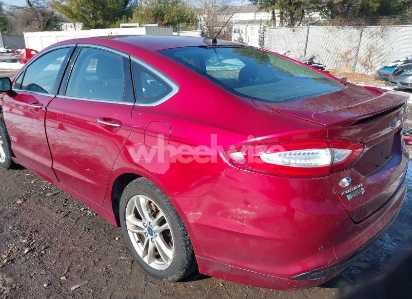 Photo 3 of 2016 Ford Fusion ENERGI TITANIUM (VIN 3FA6P0SU3GR288182)