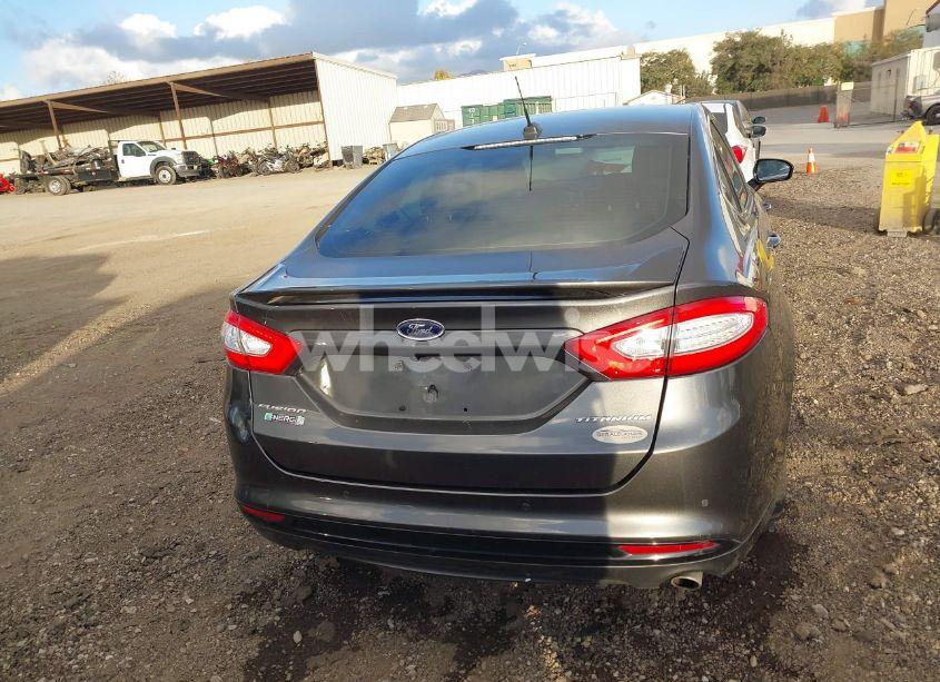 Photo 17 of 2016 Ford Fusion ENERGI TITANIUM (VIN 3FA6P0SU3GR349501)