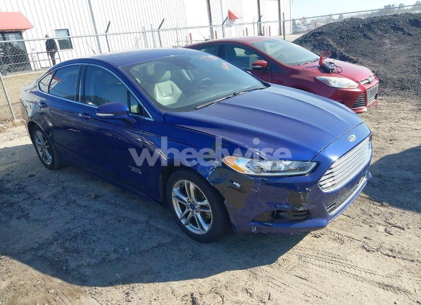 2015 Ford Fusion ENERGI TITANIUM (VIN 3FA6P0SU4FR190471) main photo