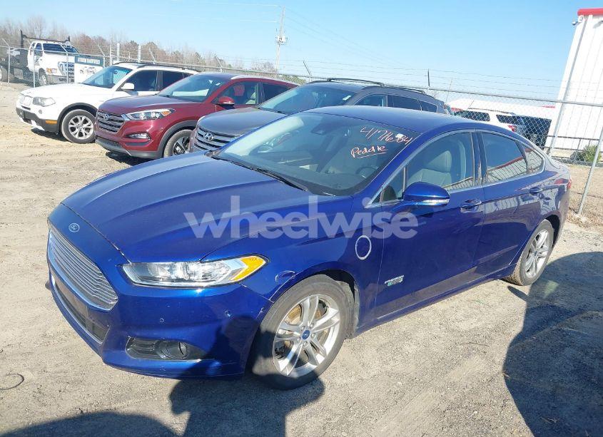 Photo 2 of 2015 Ford Fusion ENERGI TITANIUM (VIN 3FA6P0SU4FR190471)