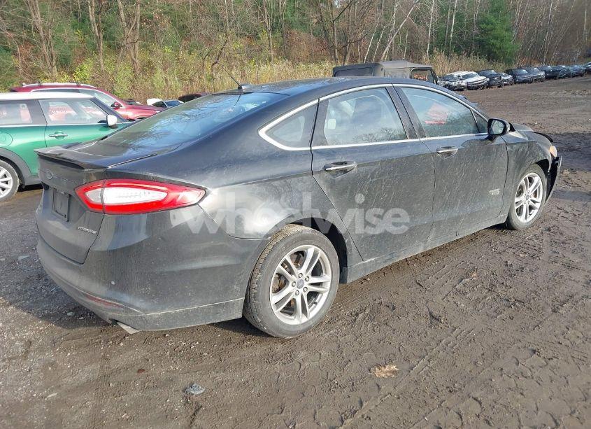 Photo 4 of 2016 Ford Fusion ENERGI TITANIUM (VIN 3FA6P0SU4GR252467)
