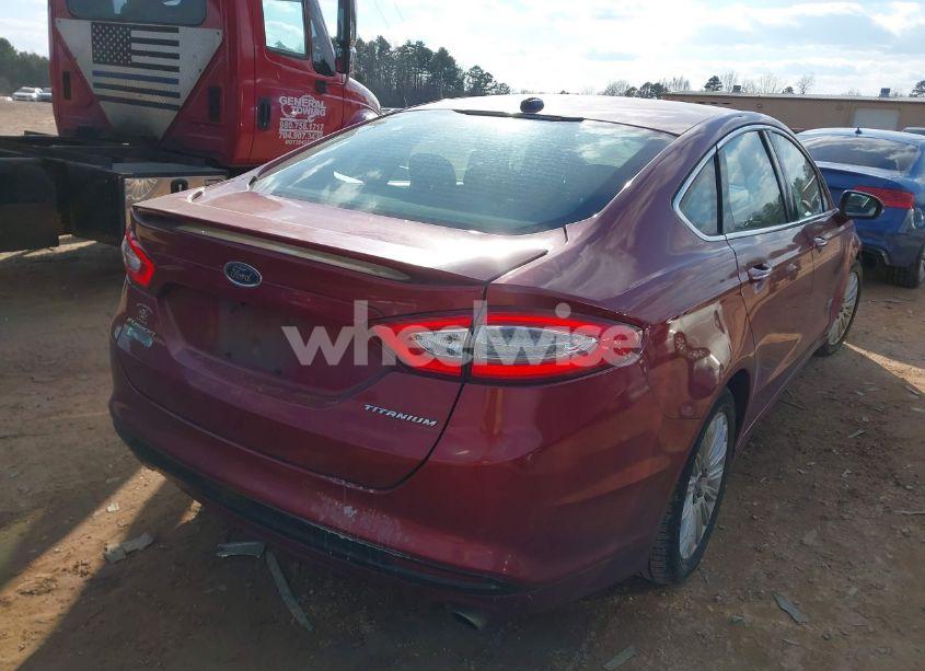 Photo 4 of 2013 Ford Fusion ENERGI TITANIUM (VIN 3FA6P0SU5DR373522)