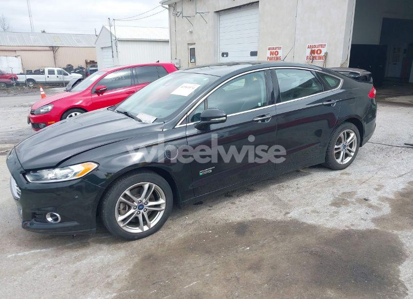 Photo 2 of 2015 Ford Fusion ENERGI TITANIUM (VIN 3FA6P0SU5FR211554)