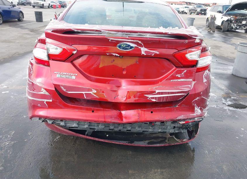 Photo 16 of 2016 Ford Fusion ENERGI TITANIUM (VIN 3FA6P0SU5GR106160)