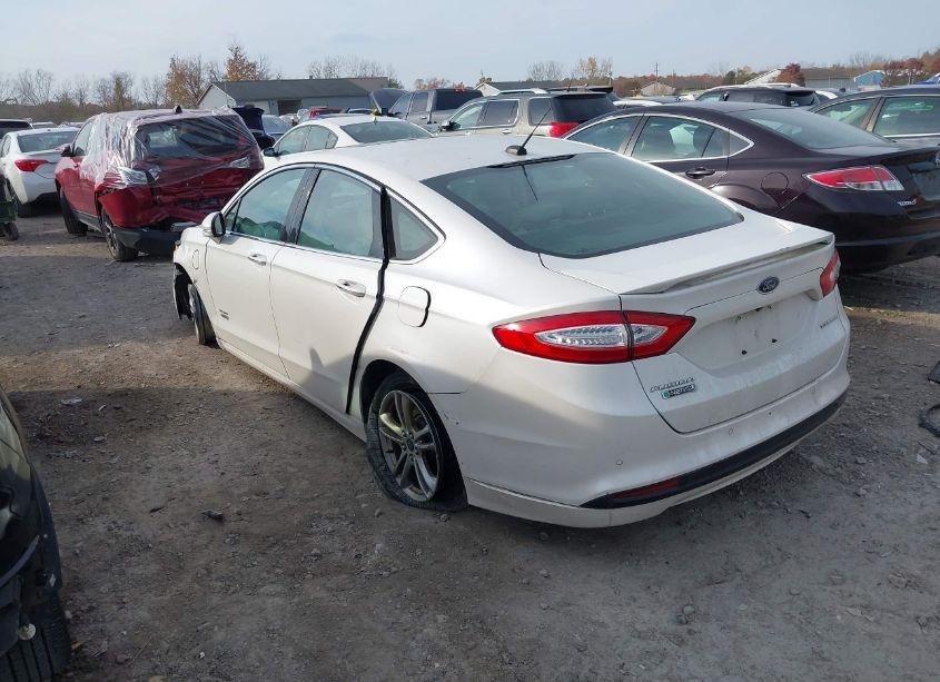 Photo 3 of 2016 Ford Fusion ENERGI TITANIUM (VIN 3FA6P0SU5GR164043)
