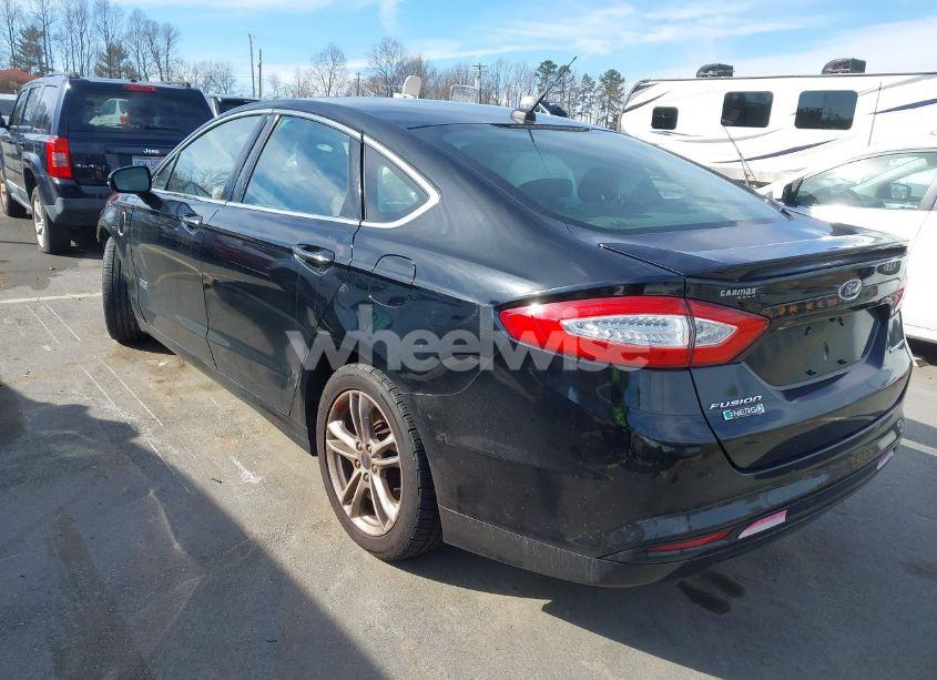 Photo 3 of 2016 Ford Fusion ENERGI TITANIUM (VIN 3FA6P0SU5GR401632)