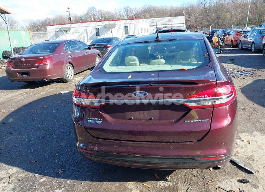Photo 16 of 2017 Ford Fusion ENERGI PLATINUM (VIN 3FA6P0SU5HR212612)