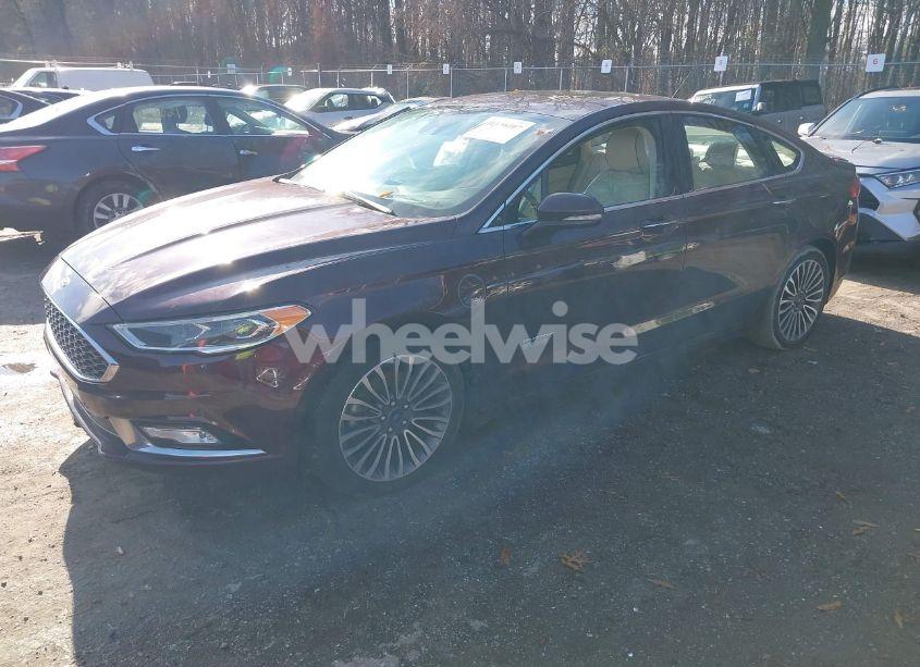 Photo 2 of 2017 Ford Fusion ENERGI PLATINUM (VIN 3FA6P0SU5HR212612)