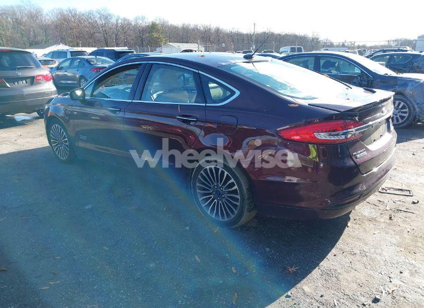 Photo 3 of 2017 Ford Fusion ENERGI PLATINUM (VIN 3FA6P0SU5HR212612)