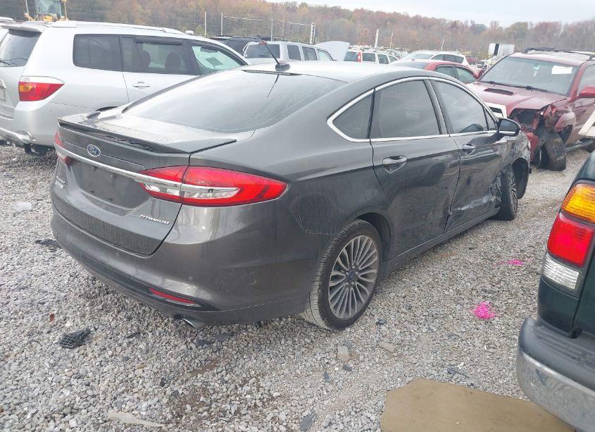 Photo 4 of 2017 Ford Fusion ENERGI TITANIUM (VIN 3FA6P0SU5HR275838)
