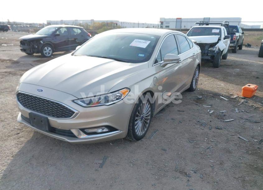 Photo 2 of 2017 Ford Fusion ENERGI PLATINUM (VIN 3FA6P0SU5HR373140)