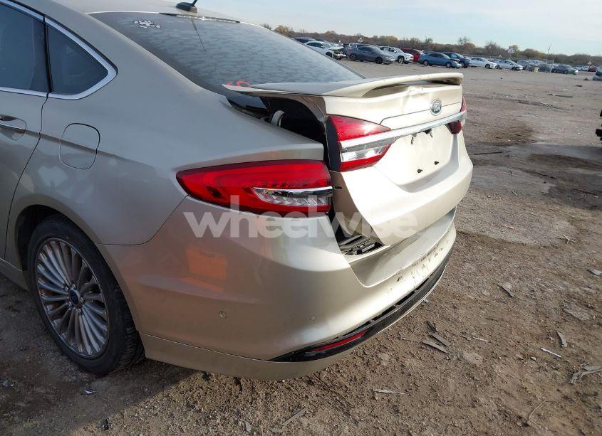 Photo 6 of 2017 Ford Fusion ENERGI PLATINUM (VIN 3FA6P0SU5HR373140)