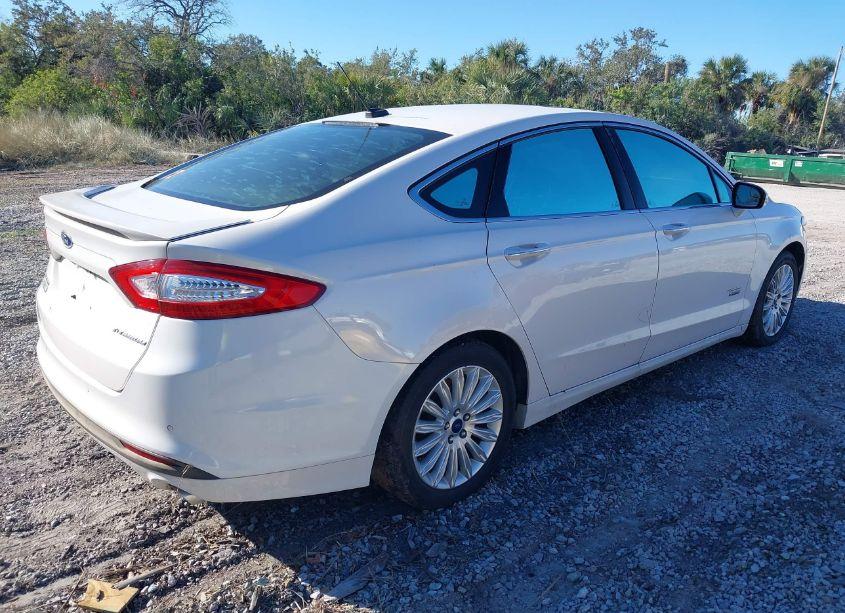 Photo 4 of 2014 Ford Fusion ENERGI TITANIUM (VIN 3FA6P0SU6ER224490)