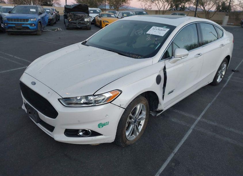 Photo 2 of 2015 Ford Fusion ENERGI TITANIUM (VIN 3FA6P0SU6FR147542)