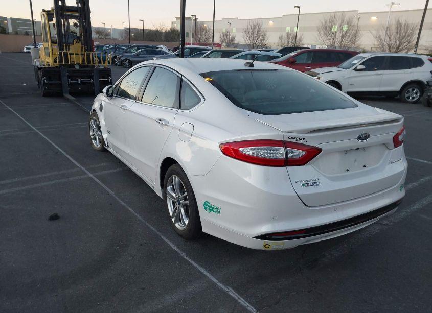 Photo 3 of 2015 Ford Fusion ENERGI TITANIUM (VIN 3FA6P0SU6FR147542)