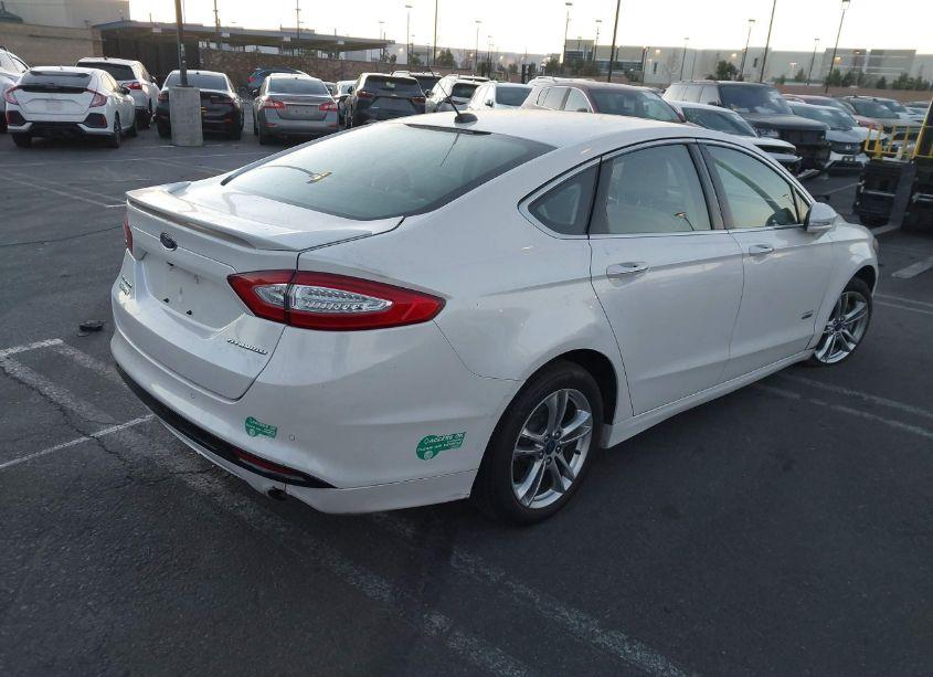 Photo 4 of 2015 Ford Fusion ENERGI TITANIUM (VIN 3FA6P0SU6FR147542)