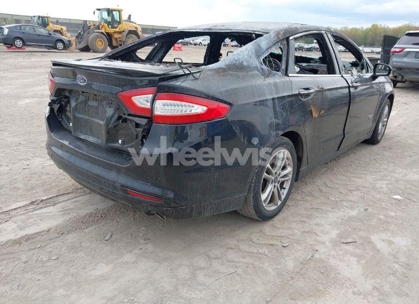 Photo 4 of 2016 Ford Fusion ENERGI TITANIUM (VIN 3FA6P0SU6GR154279)