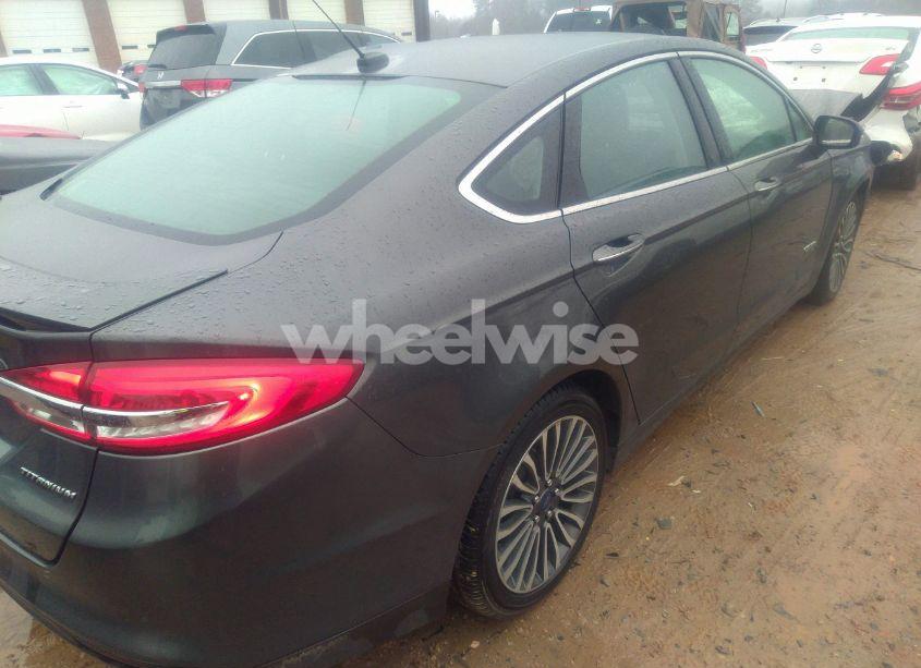 Photo 4 of 2017 Ford Fusion ENERGI TITANIUM (VIN 3FA6P0SU6HR175957)