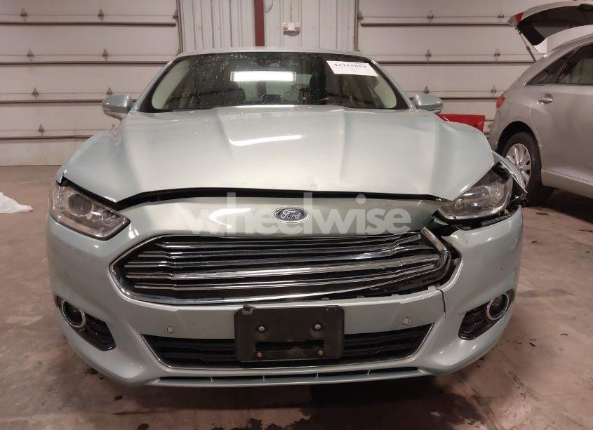 Photo 6 of 2013 Ford Fusion ENERGI TITANIUM (VIN 3FA6P0SU7DR179994)