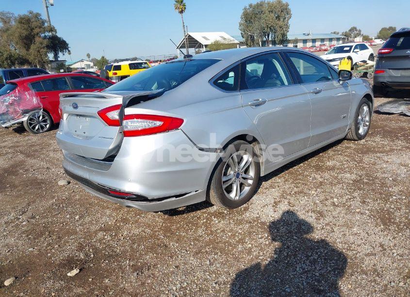 Photo 4 of 2015 Ford Fusion ENERGI TITANIUM (VIN 3FA6P0SU7FR295618)