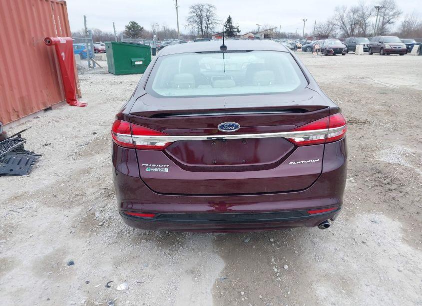 Photo 17 of 2017 Ford Fusion ENERGI PLATINUM (VIN 3FA6P0SU7HR255414)